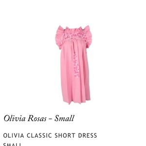 Mi golondrina ( Olivia rosas) short dress